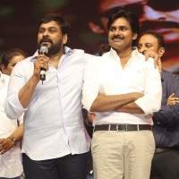 Chiranjeevi at sardaar gabbar singh audio launch event
