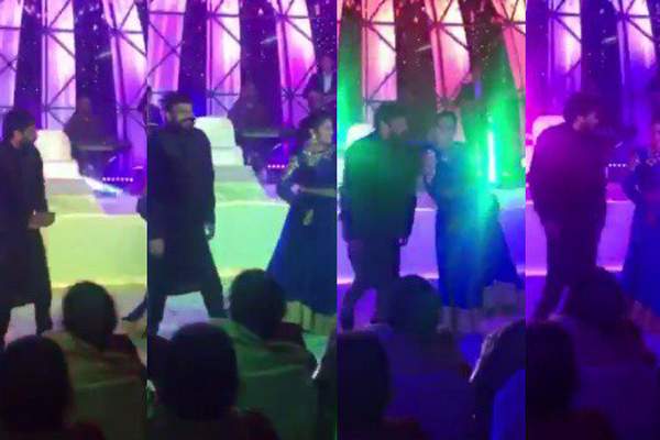 Chiranjeevi dance at Srija Wedding