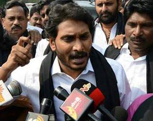 ys Jagan blames media for his plight