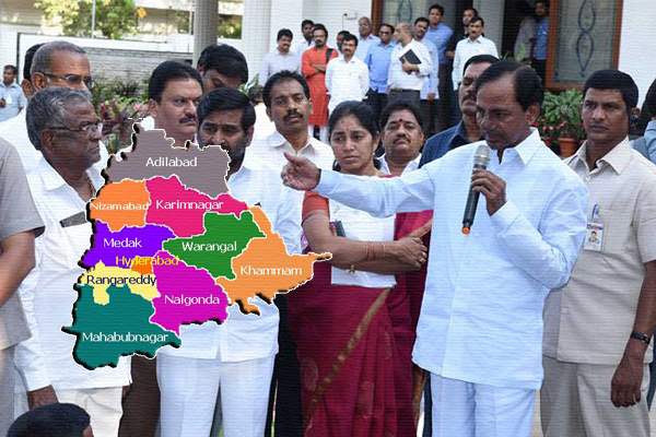  New Districts in Telangana State 