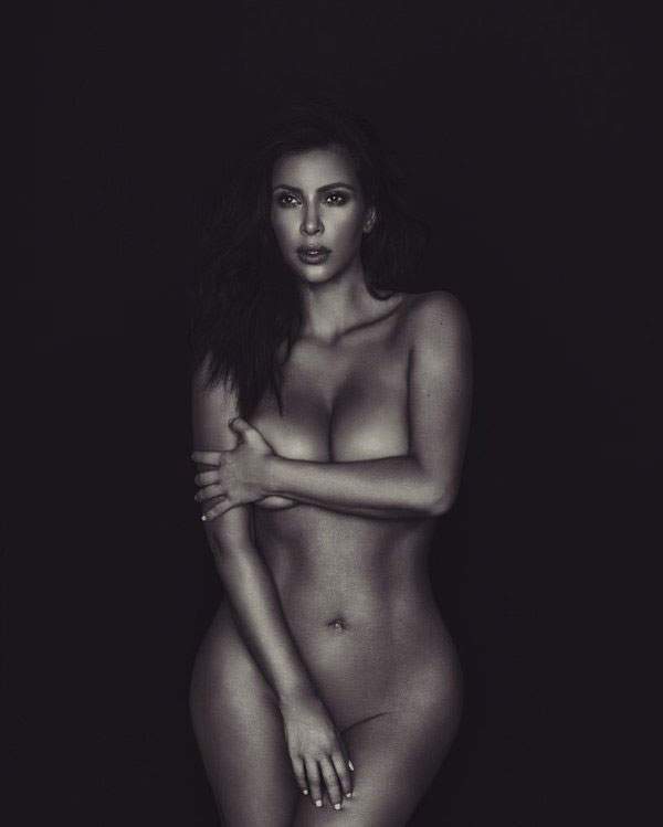 Kim Kardashian nude photo forinternational  womens day