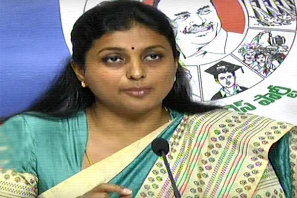 MLA Roja press meet