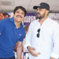 Nagarjuna Karthi Oopiri Success Meet photos