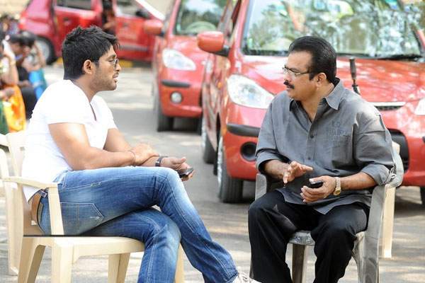 One plastic chair deciding allu arjun luck