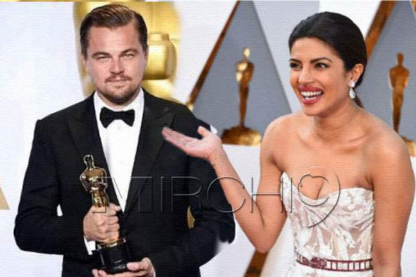 Priyanka takes second place only next to DiCaprio