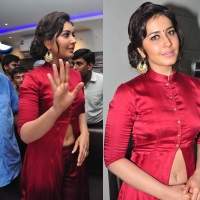 Rashi Khanna Launches Bahar Cafe Hyderabad stills