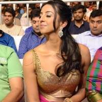 Sanjjanaa hot at Sardaar Gabbar Singh Audio Function