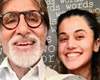 Tapsee Pannu-to-act-from-home-with-Amitabh Bachchan