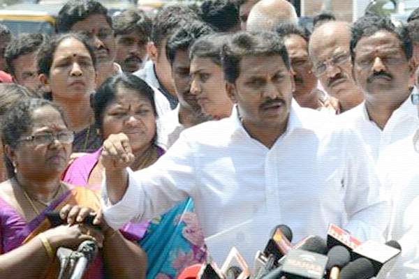 YS Jagan cornered with own statements