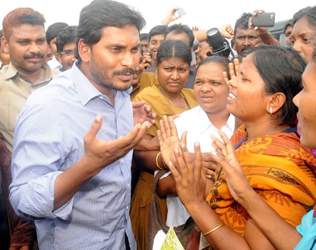 Farmers invite Jagan to buy lands in Amaravati