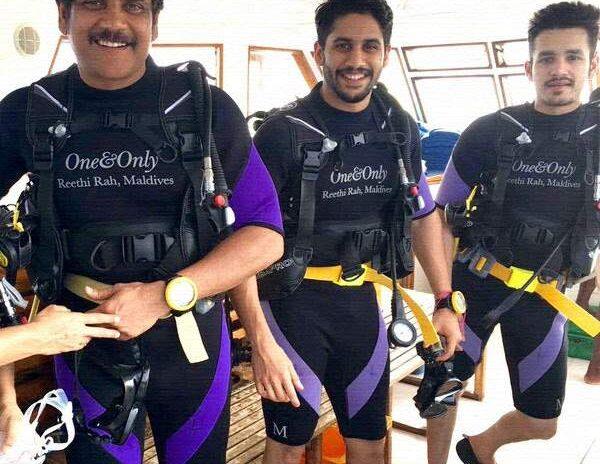 akkineni family in maldives