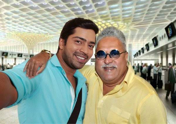 allari naresh selfie with vijay malya