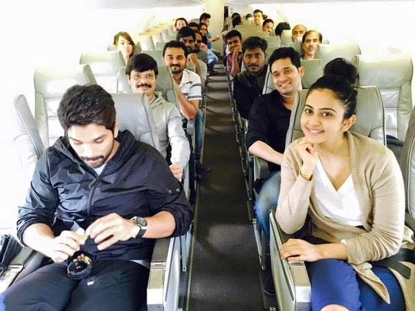 allu arjun rakul preeth singh sarainodu