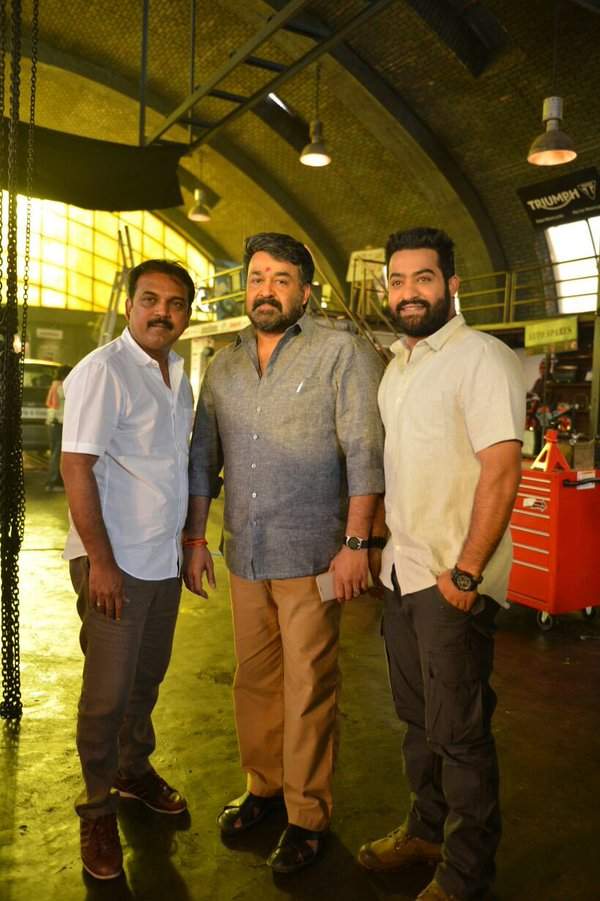 jr NTR look janata garage movie