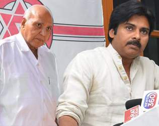 ramoji rao behind pawan kalyan jana Sena