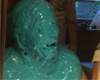 Entirely soaked: Shocking make up of actress!