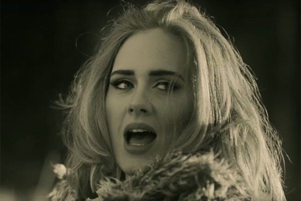 145 crore hits for adele hello video song