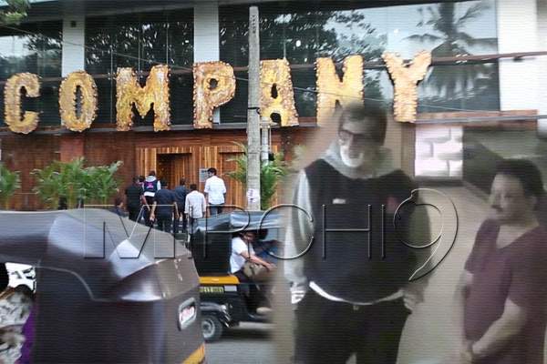 Amitabh Bachchan visited Ram Gopal Varm Studio COMPANY