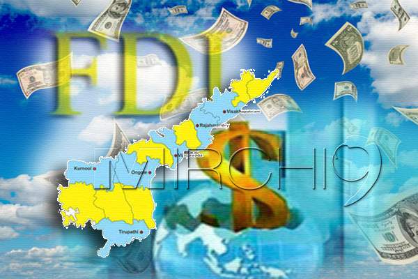 Andhra Pradesh ranked third in country in FDIs flow