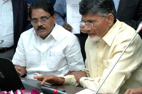Andhra assets Telangana Chandrababu naidu KCR