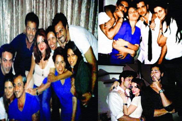 Hrithik Roshan Kangana Ranaut party photos