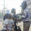 Hyderabad Traffic Police caught feeding glucose to children