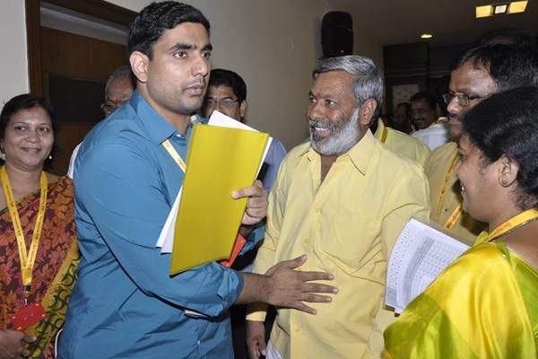 Nara Lokesh to head Mahanadu