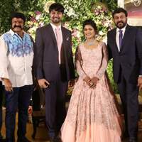 Srija Wedding reception stills