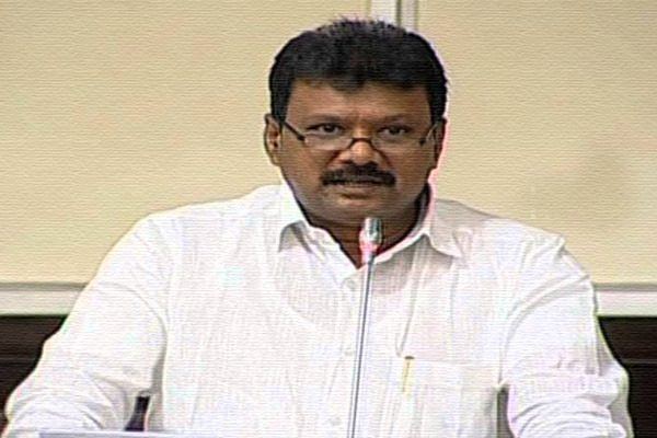TDP MLA Shravan Kumar supports nara lokesh
