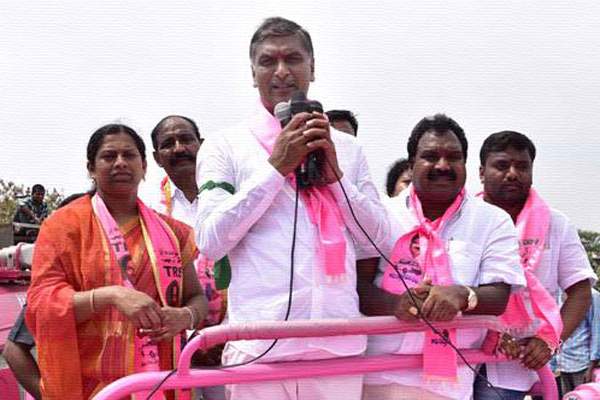 Telangana Minister Harish Rao - siddipeta elections