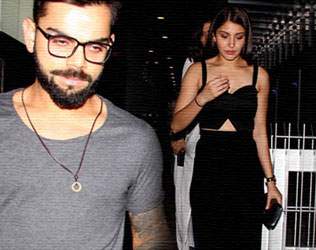 Star couple Virat Kohli and anushka sharma shock the media