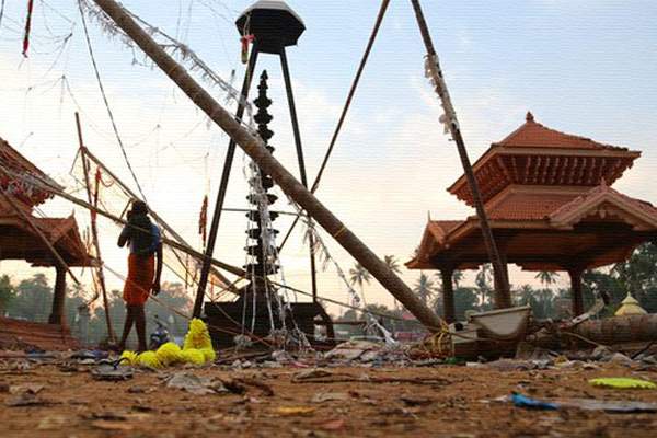 Was Kerala temple attack pre planned