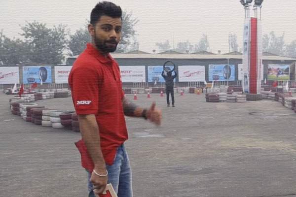 Watch Virat doing it in style!