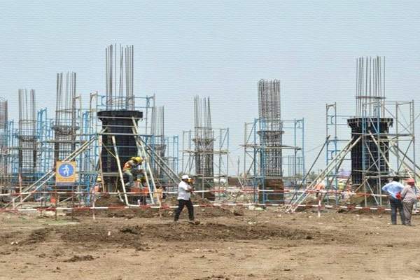 andhra pradesh-Temporary-secretariat-construction