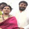 chiranjeevi and sreeja in tirumala temple