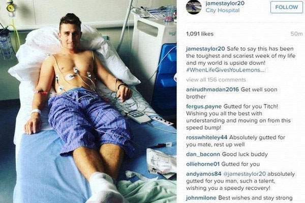 shock to world cricket lovers,james taylor
