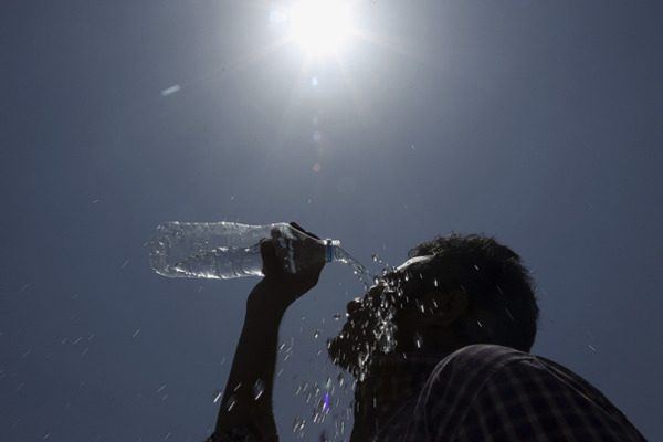 high temperature in hyderabad