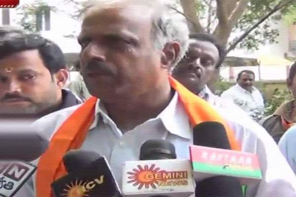 Andhra Pradesh BJP chief Secretary Jammula Shyam Kishore