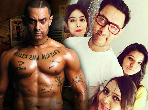 Aamir Khan dangal  ghajini look