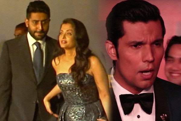 Aishwarya Rai Reel Hero  Randeep Huda says 'Shut Up', Real Hero Abhishek Bachchan  walks away!