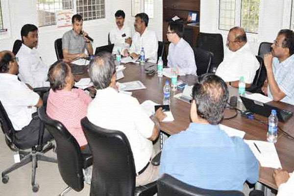 CRDA commissioner Sriknath - World Bank team
