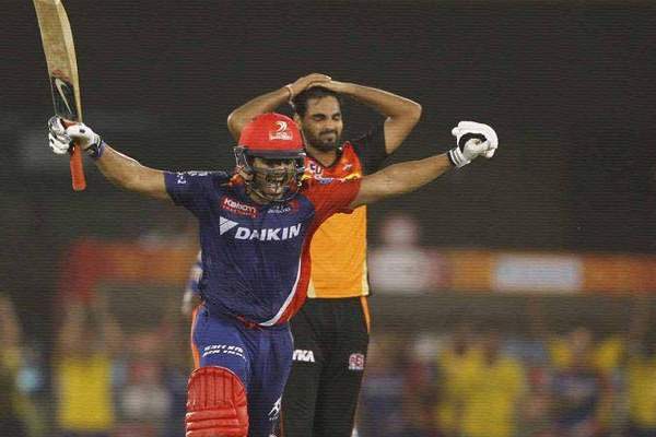  Delhi Daredevils vs Sunrisers Hyderabad