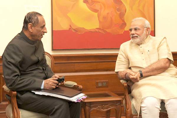 Governor ESL narasimhan carry a secret report tonarendra Modi