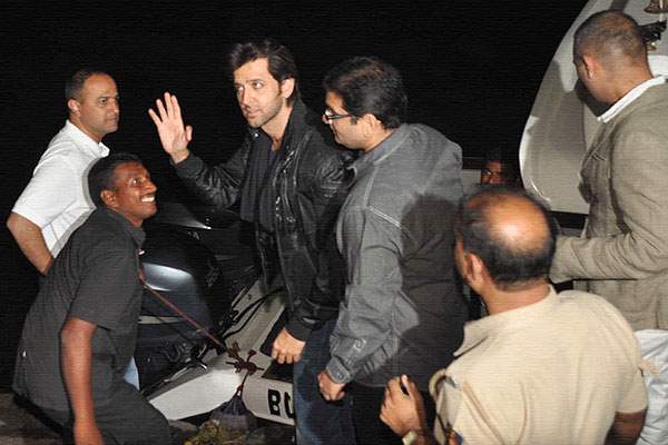 High security on Hrithik Roshan  'Kaabil' sets