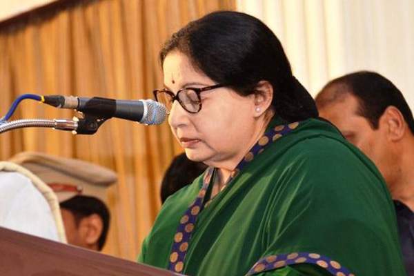Jayalalitha swears in, announces huge boons