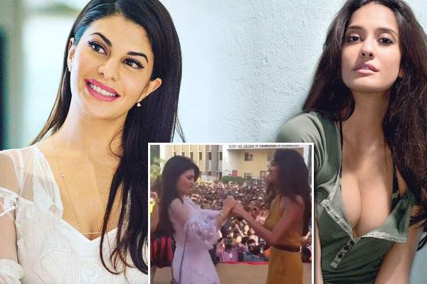 Housefull 3, Lisa Haydon, Jacqueline Fernandez,  Akshay Kumar, cat fight, bollywood