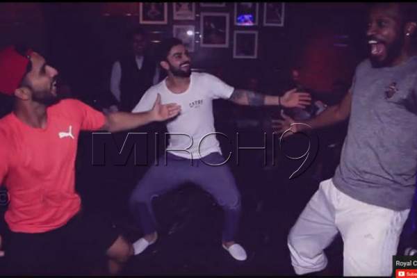 Mandeep singh -Virat kohli- Chris Gayle-bhangra dance