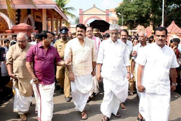 Mohan lal suporting BJP in Kerala