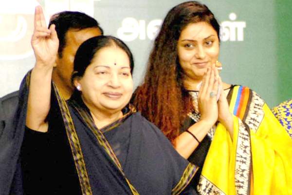 Namitha -Jayalalitha - AIADMK