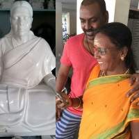 Raghava Lawrence Mother Temple photos